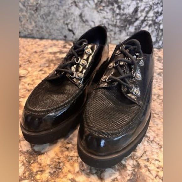 DONALD PILNER BOHO Vegan Penny Loafers size 8.5 EXCELLENT pre-owned condition - Picture 4 of 11